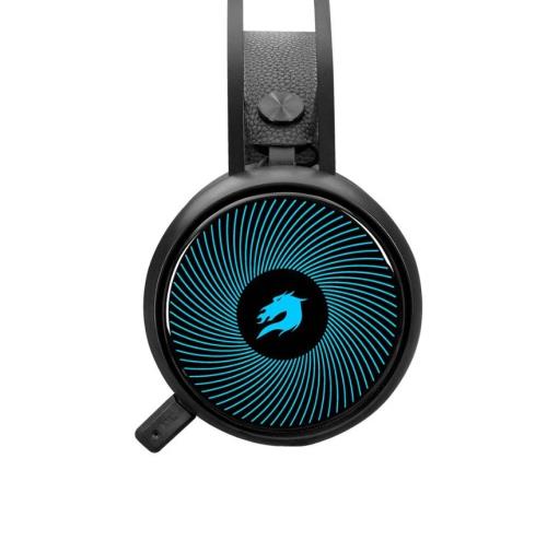 GameBooster H12 Rebel 7 Renk RGB Aydınlatmalı Kısa Mikrofonlu Siyah oyuncu kulaklığı - Kulaklık/Mp3/Ses ürünleri tekmarshop.com'da